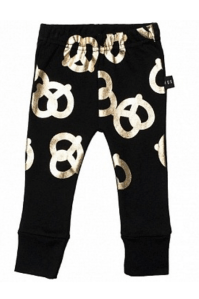 Brezel-Leggings von Huxbaby