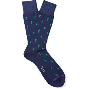 Socken mit Kaktus-Druck