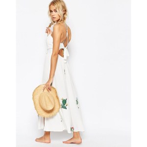 Kleid mit Kaktus-Motiv