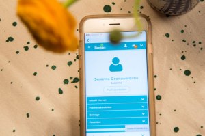 Profil-Ansicht in Pampers App