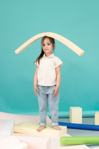 Bluse von Macarons fashion, Jeans von Tiny Cottons