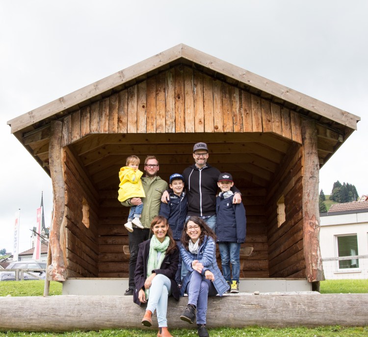Zwei Bloggerfamilien im Reka Feriendorf Urnäsch