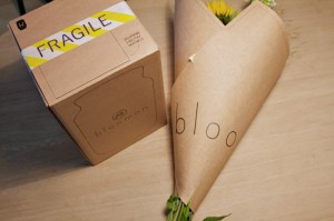 Vase und Strauss von Bloomon