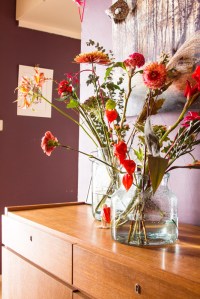 Strauss von Bloomon im Herbst im Flur