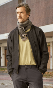 Nachhaltige Weihnachtsgeschenke für Männer: Blouson aus Wolle von Musswessels