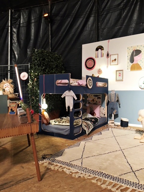 Kinderzimmer beim Pop-up-Shopping-Event the Family Circle in Hamburg